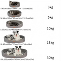 Washable Half-Enclosed Pet Bed – All-Season Cat & Dog Bed