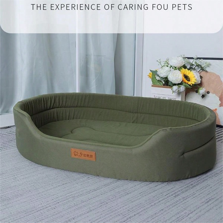 Washable Half-Enclosed Pet Bed – All-Season Cat & Dog Bed