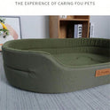 Washable Half-Enclosed Pet Bed – All-Season Cat & Dog Bed