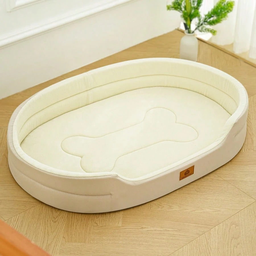 Washable Half-Enclosed Pet Bed – All-Season Cat & Dog Bed