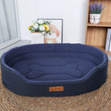 Washable Half-Enclosed Pet Bed – All-Season Cat & Dog Bed