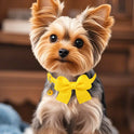 3pcs Adjustable Plaid Bow Tie Pet Collars – Stylish Daily Wear for Dogs & Cats