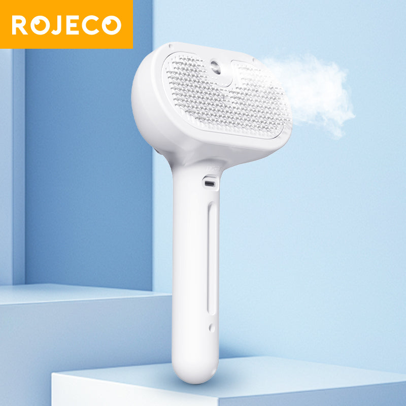 ROJECO Pet Spray Grooming Comb – Dog & Cat Hair Removal Brush