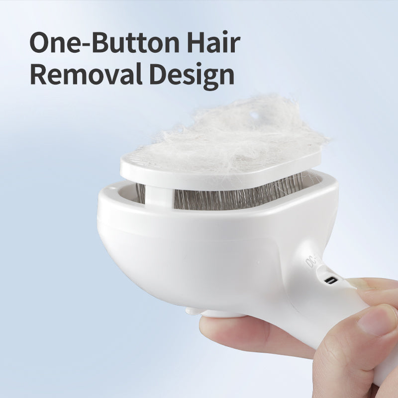 ROJECO Pet Spray Grooming Comb – Dog & Cat Hair Removal Brush