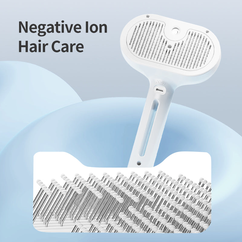 ROJECO Pet Spray Grooming Comb – Dog & Cat Hair Removal Brush
