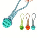 Braided Rope Dog Ball Toy | Durable Tug, Fetch & Chew Training Toy