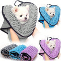 Quick Dry Super Absorbent Pet Towel for Dogs & Cats | Soft Bath Towel