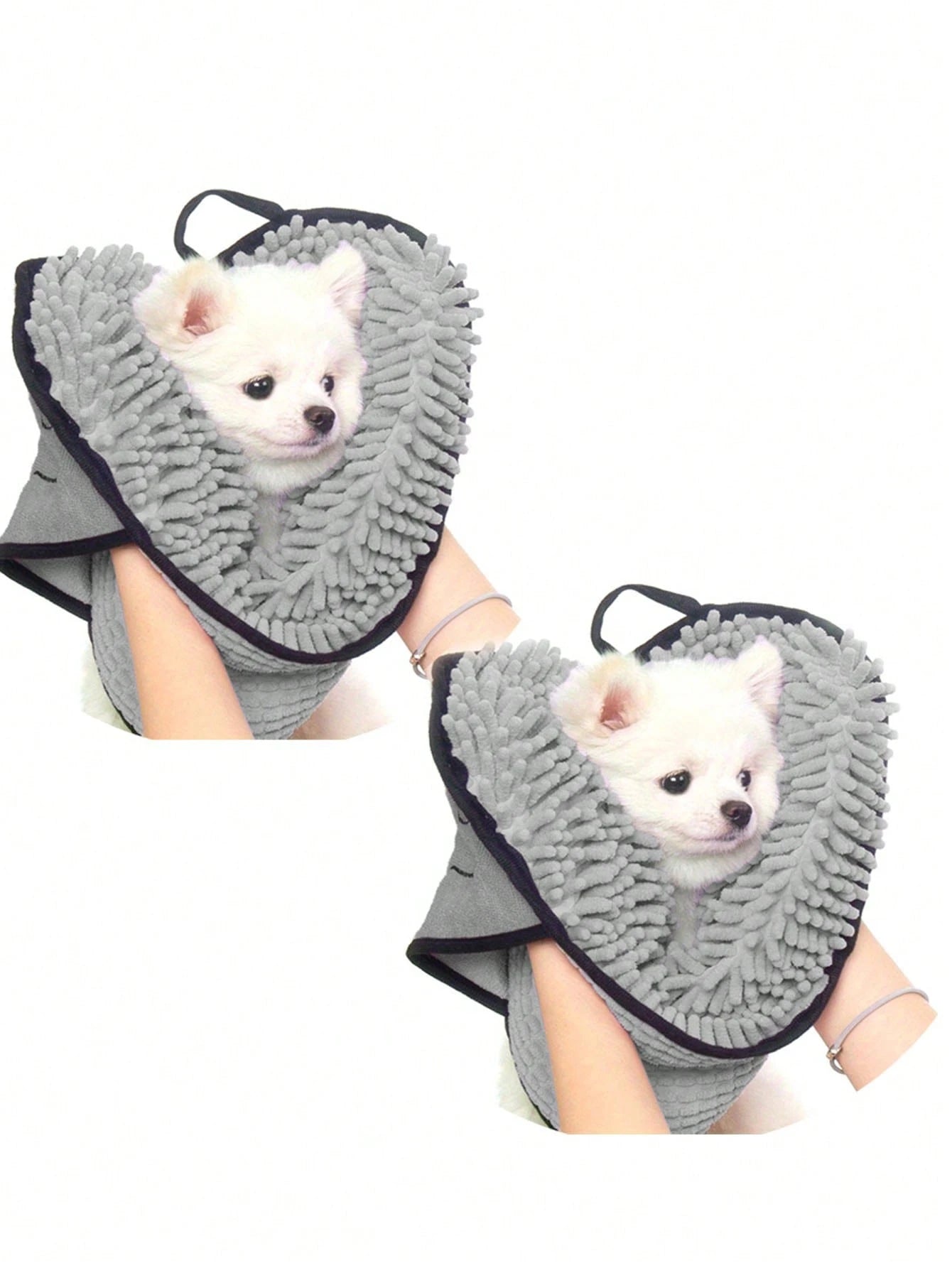 Quick Dry Super Absorbent Pet Towel for Dogs & Cats | Soft Bath Towel