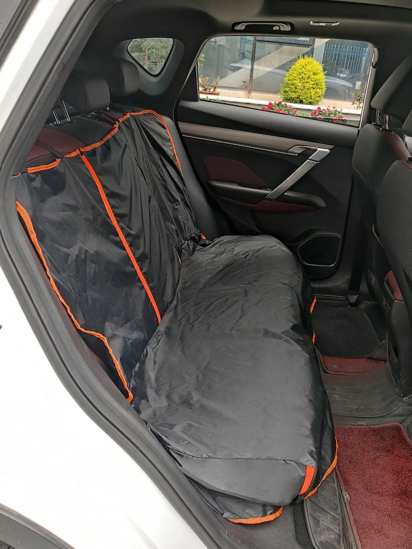 Waterproof Pet Car Mat | Rear Seat Protector for Dogs & Cats