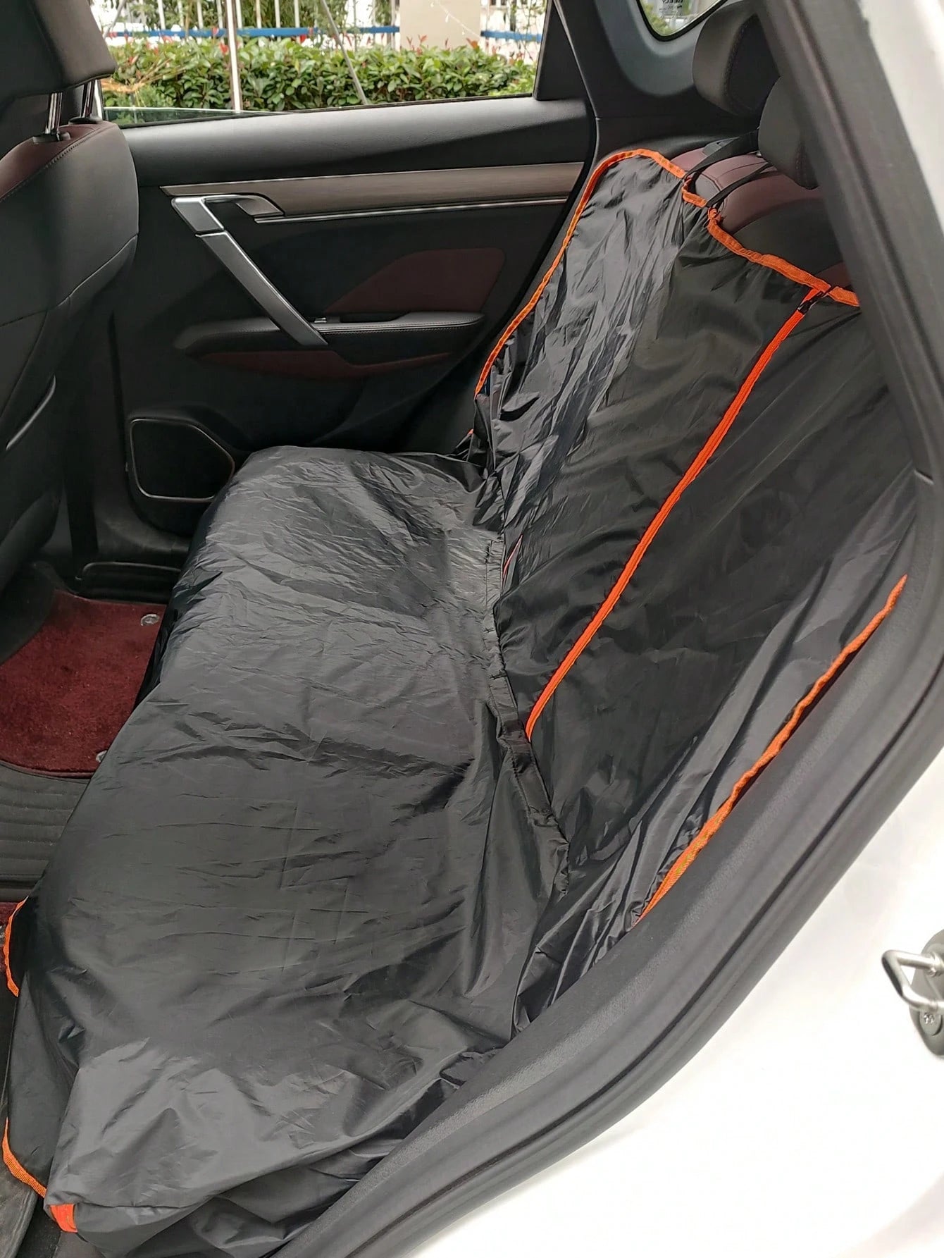 Waterproof Pet Car Mat | Rear Seat Protector for Dogs & Cats