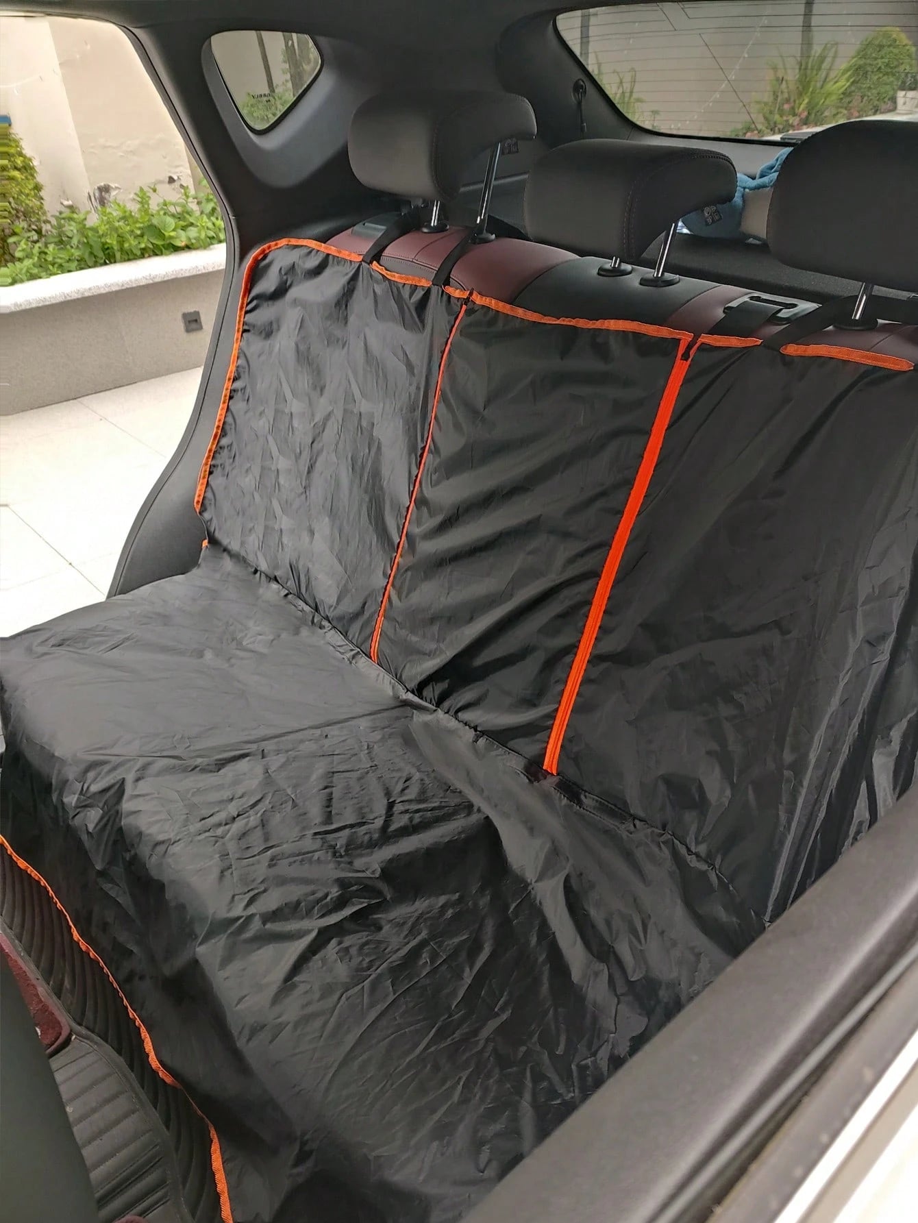 Waterproof Pet Car Mat | Rear Seat Protector for Dogs & Cats