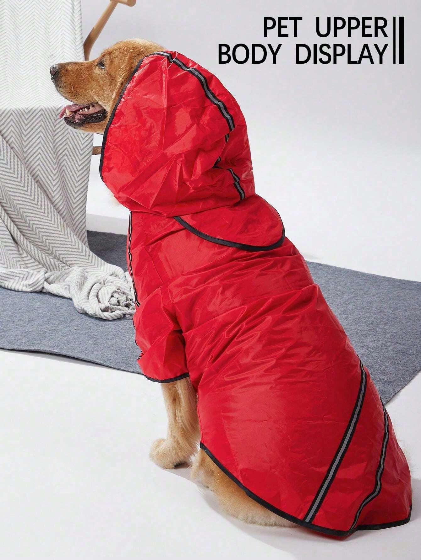 Waterproof Dog Raincoat with Hood for Small, Medium & Large Dogs