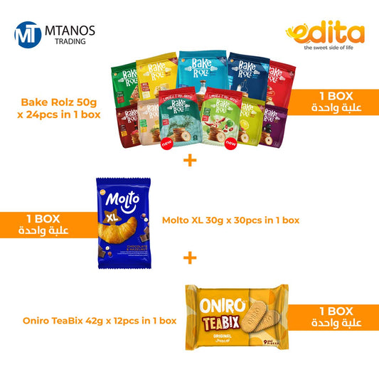 Bake rolz + Molto XL + Oniiro Offer