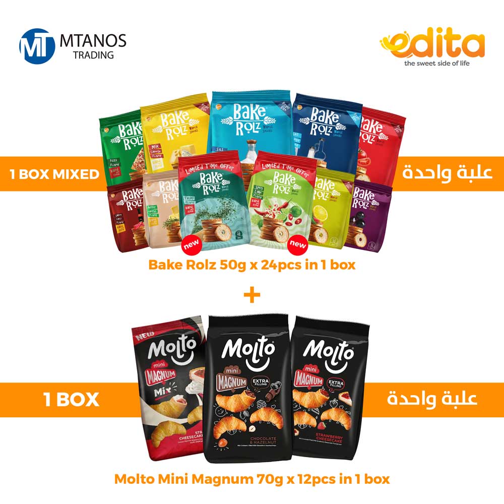 Bake rolz & Molto Offer