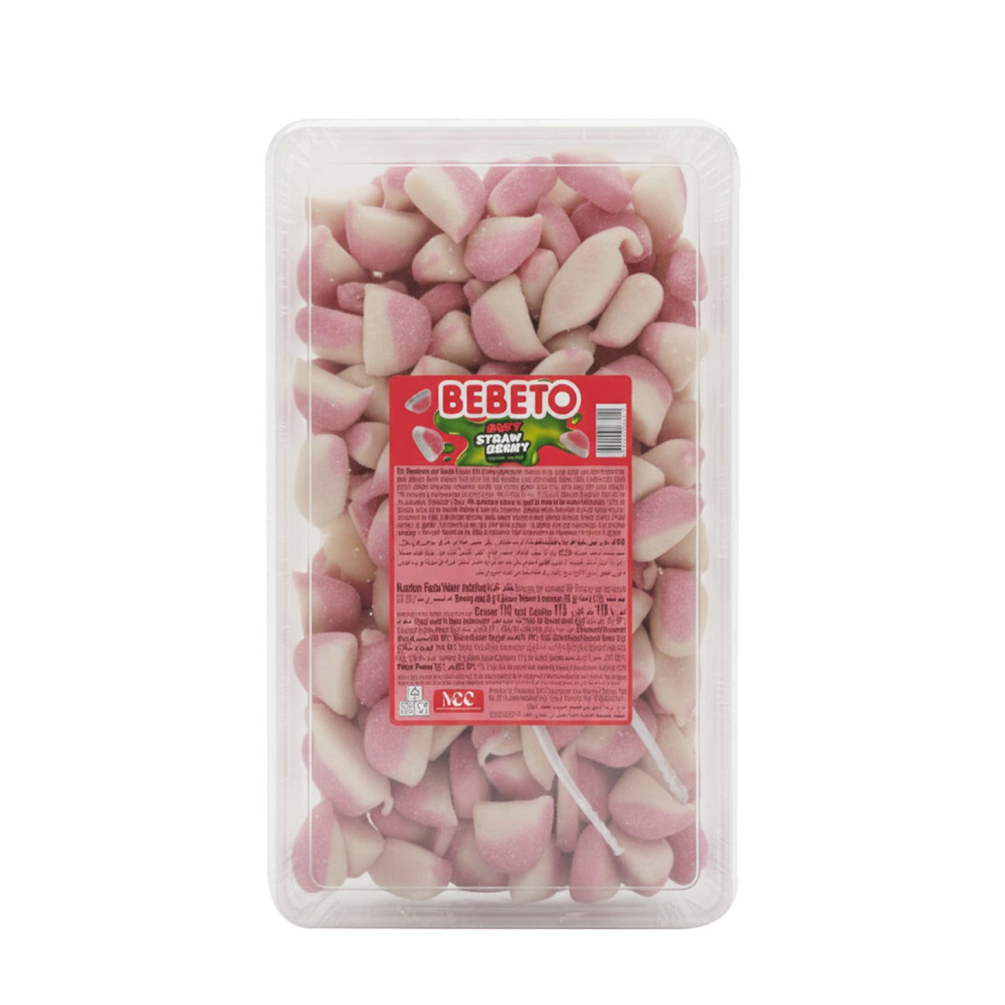 BEBETO Soft Strawberry Gummy Candy