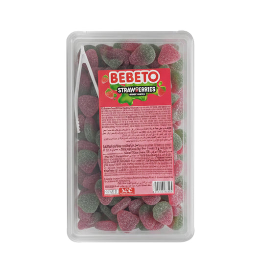 BEBETO Strawberries Gummy Candy