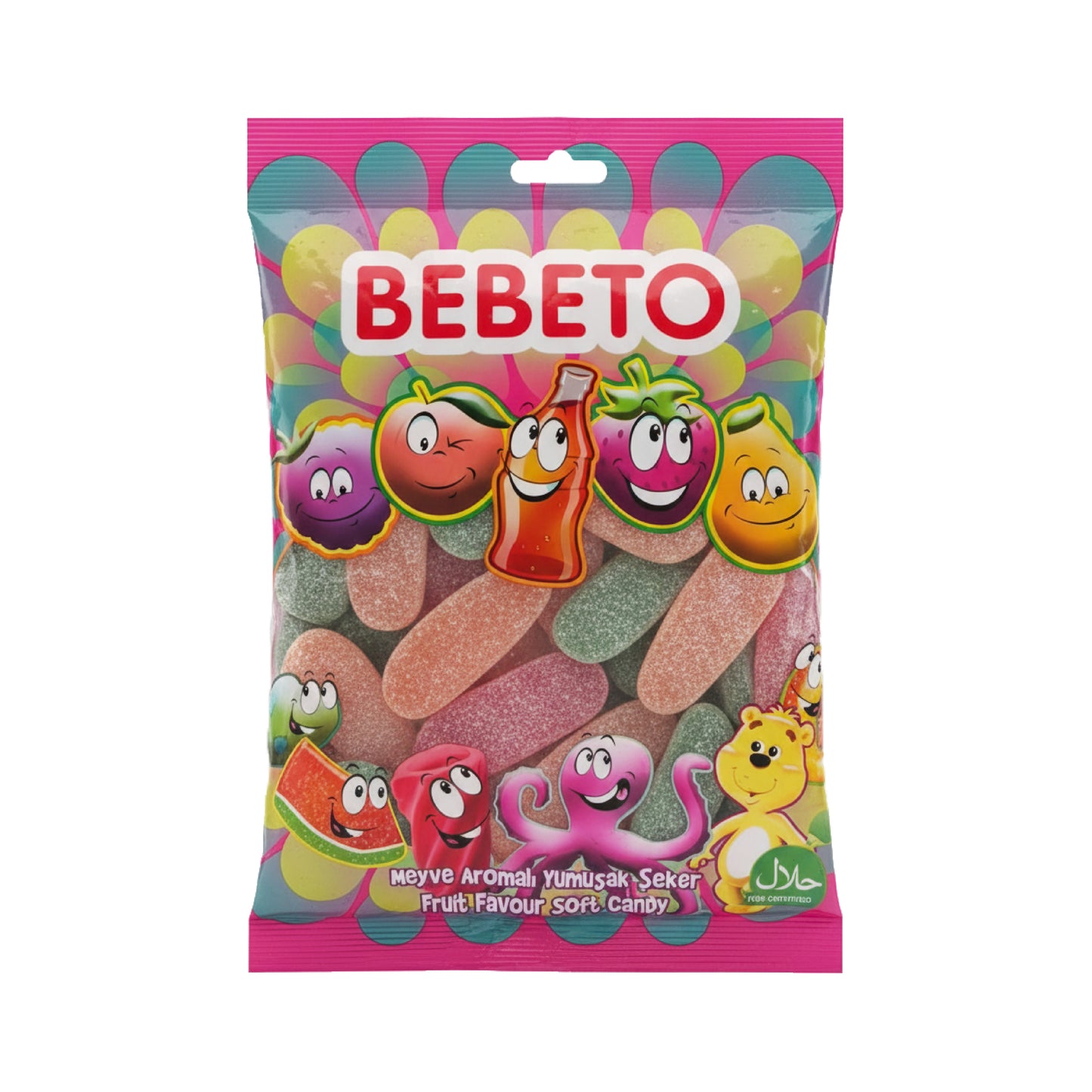 BEBETO Sour Fizzy Tongues