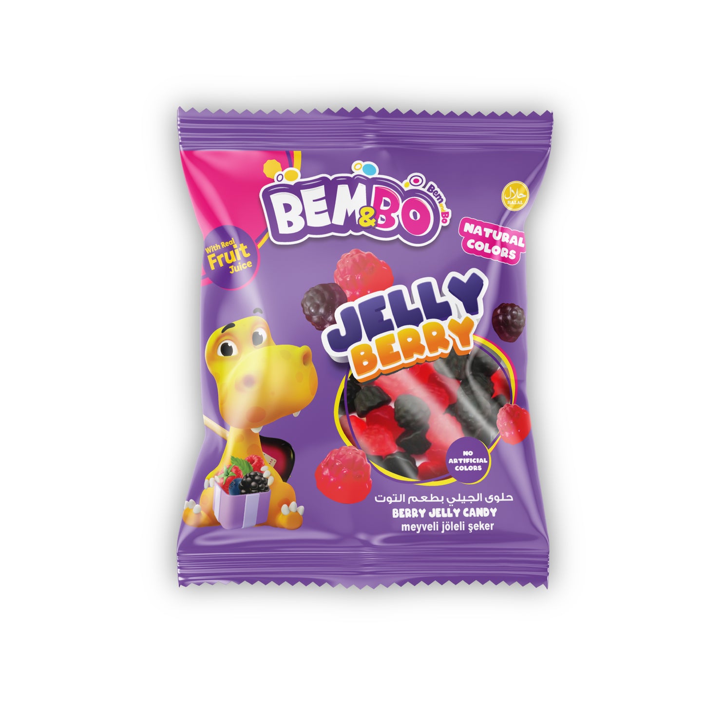 BEMBO Mixed Jelly Candy (15g) - 36 Pieces per box