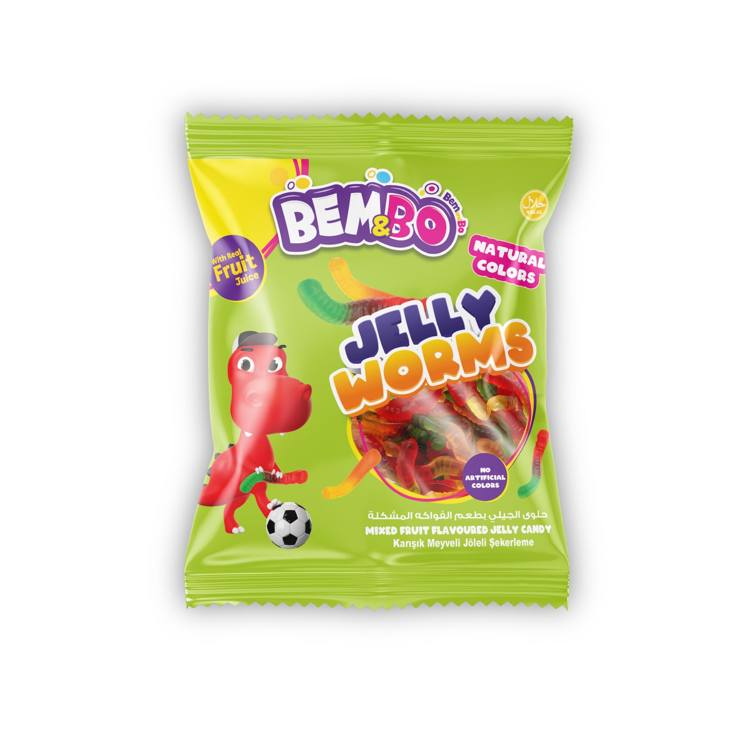 BEMBO Mixed Jelly Candy (15g) - 36 Pieces per box