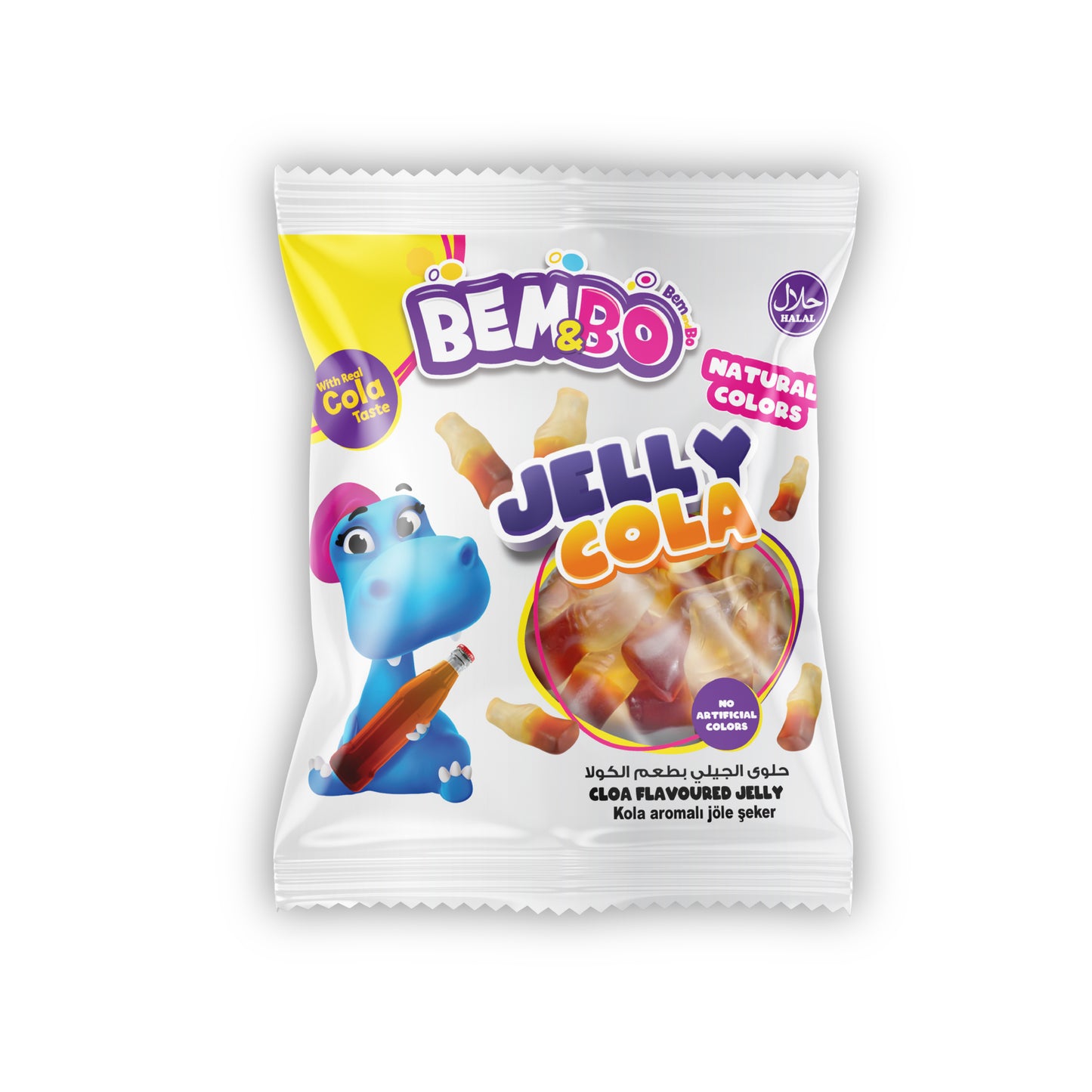 BEMBO Mixed Jelly Candy (15g) - 36 Pieces per box