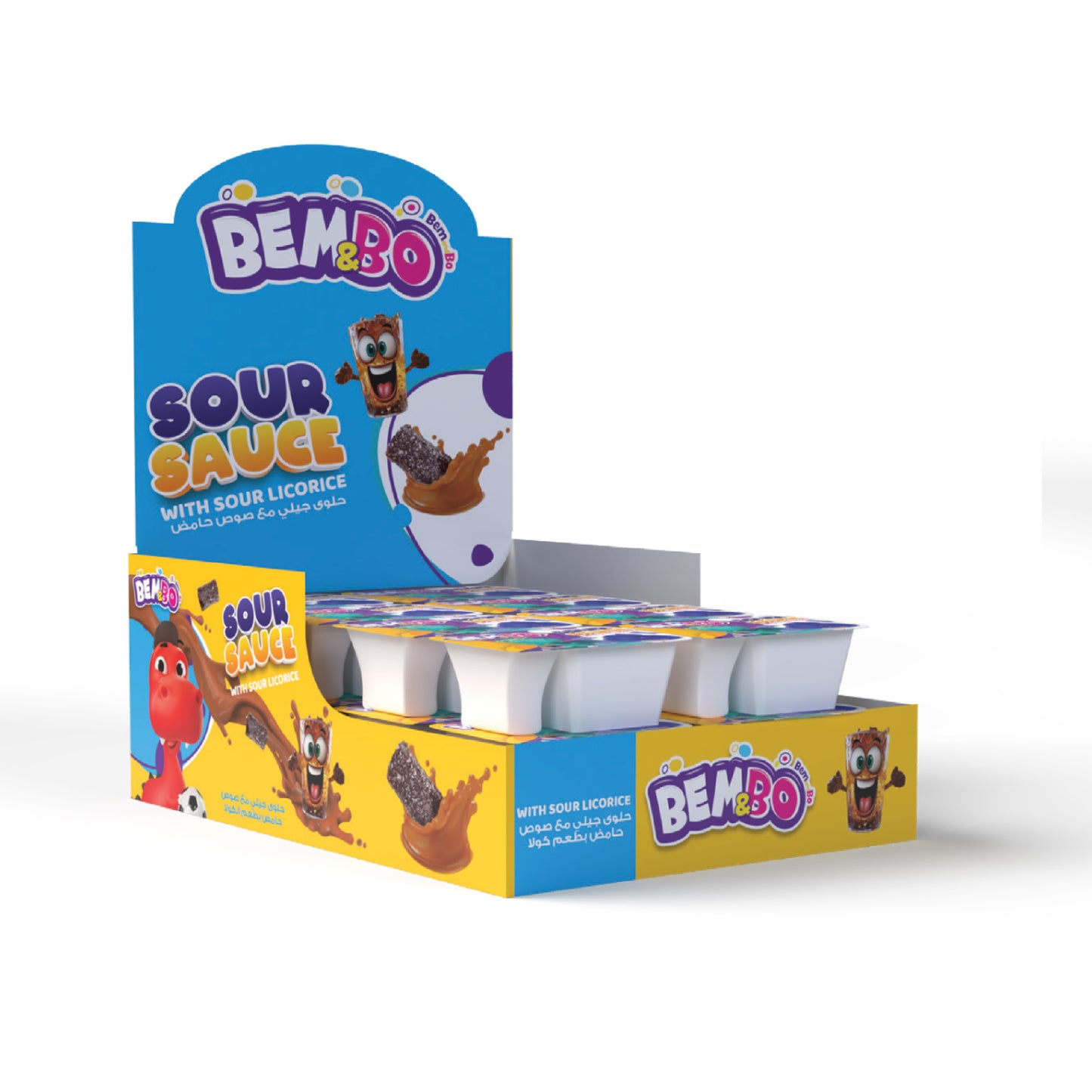 BEMBO Sour Sauce With Sour Licorice Cola Flavor