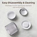 ROJECO Automatic Pet Feeder with 1080P Camera & WiFi  (No Adapter)
