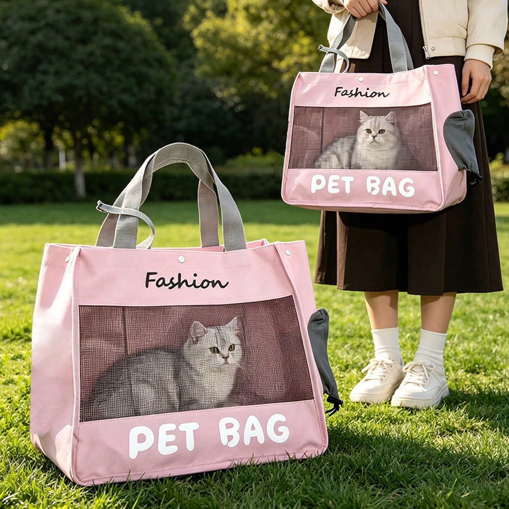 Universal Pet Shoulder Carrier Bag for Cats & Small Dogs