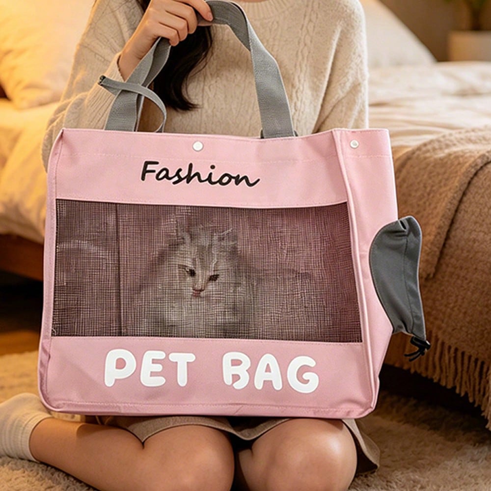 Universal Pet Shoulder Carrier Bag for Cats & Small Dogs