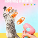 Pet Flying Disc Launcher Toy | Interactive Outdoor Dog & Cat Toy