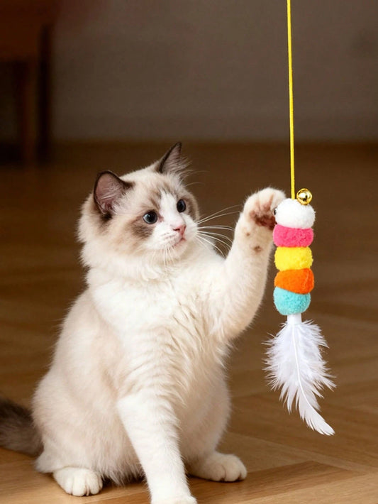 Automatic Interactive Cat Ball Toy | USB Rechargeable Cat Teaser