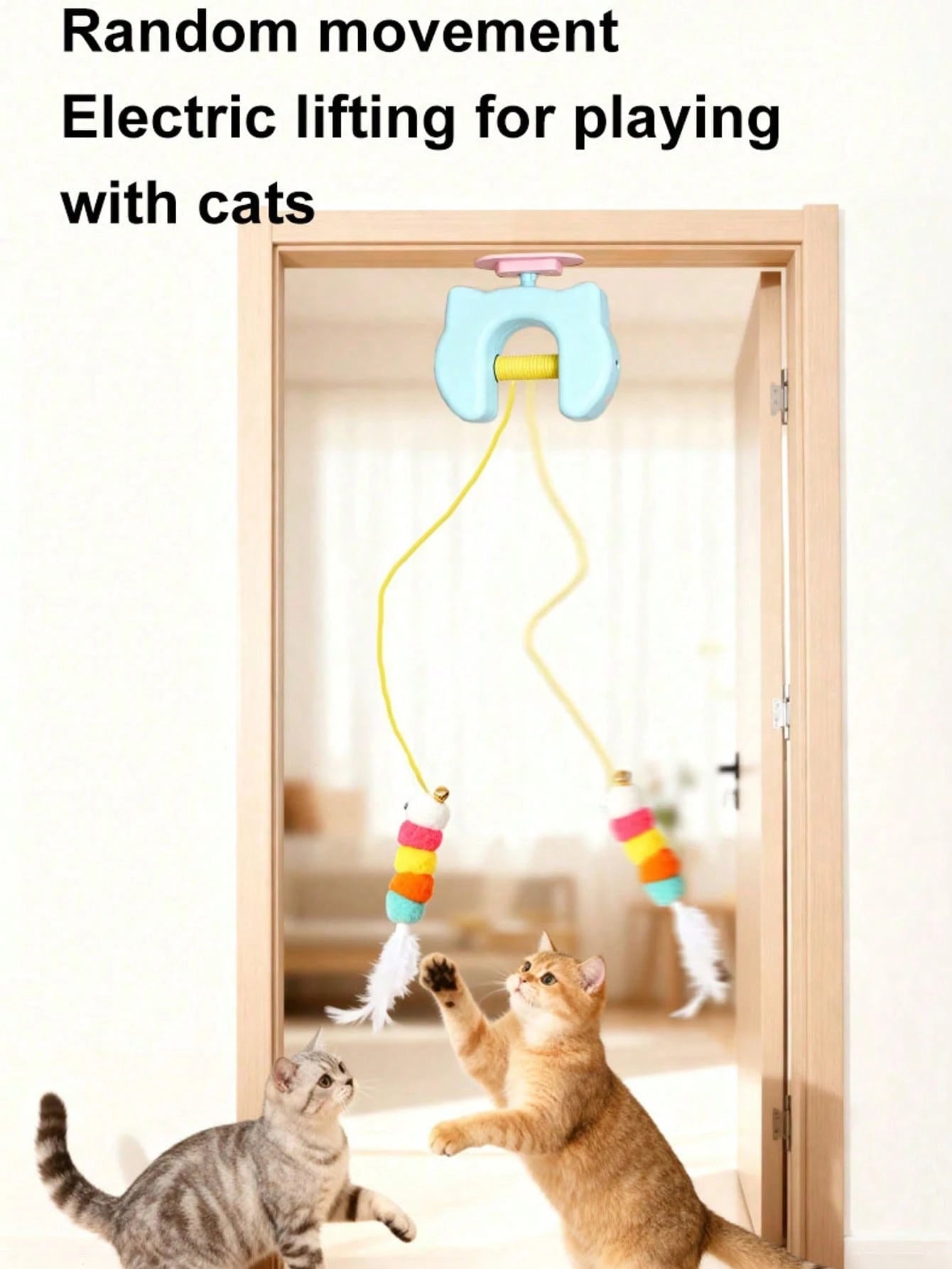 Automatic Interactive Cat Ball Toy | USB Rechargeable Cat Teaser