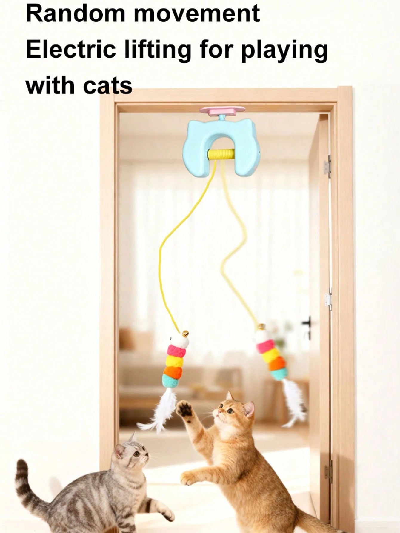 Automatic Interactive Cat Ball Toy | USB Rechargeable Cat Teaser