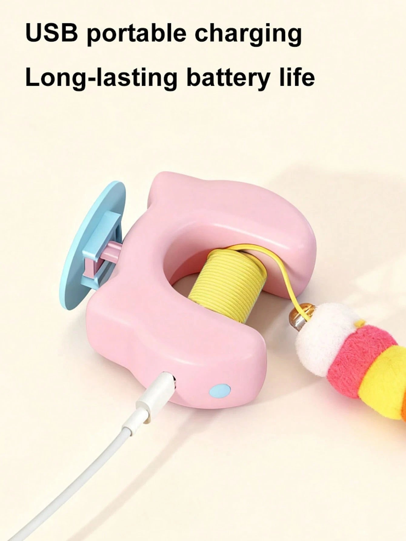 Automatic Interactive Cat Ball Toy | USB Rechargeable Cat Teaser