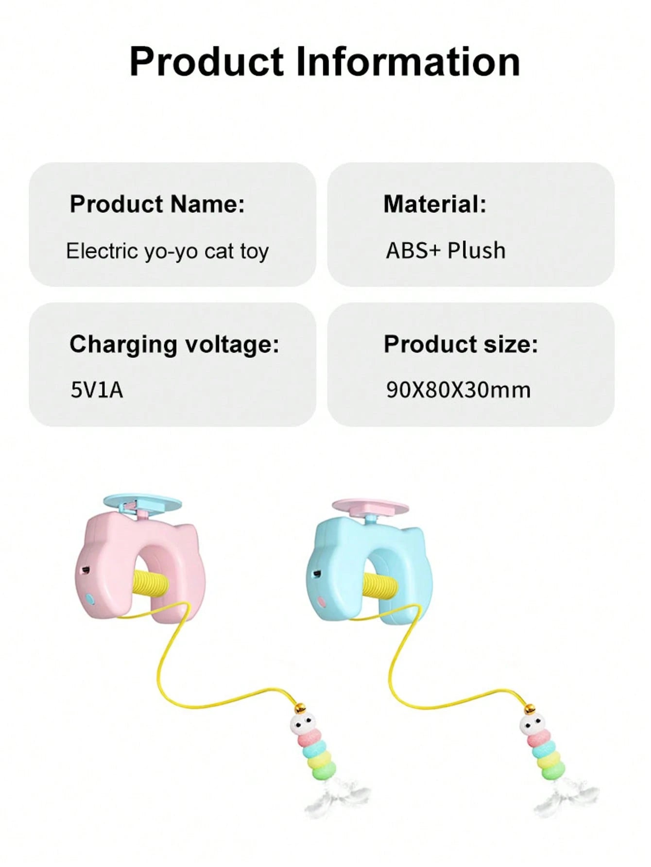 Automatic Interactive Cat Ball Toy | USB Rechargeable Cat Teaser