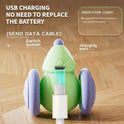 USB Rechargeable Interactive Cat Toy | Automatic Moving Mouse with Obstacle Avoidance