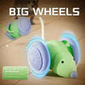 USB Rechargeable Interactive Cat Toy | Automatic Moving Mouse with Obstacle Avoidance