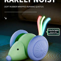 USB Rechargeable Interactive Cat Toy | Automatic Moving Mouse with Obstacle Avoidance