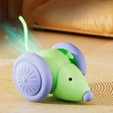 USB Rechargeable Interactive Cat Toy | Automatic Moving Mouse with Obstacle Avoidance