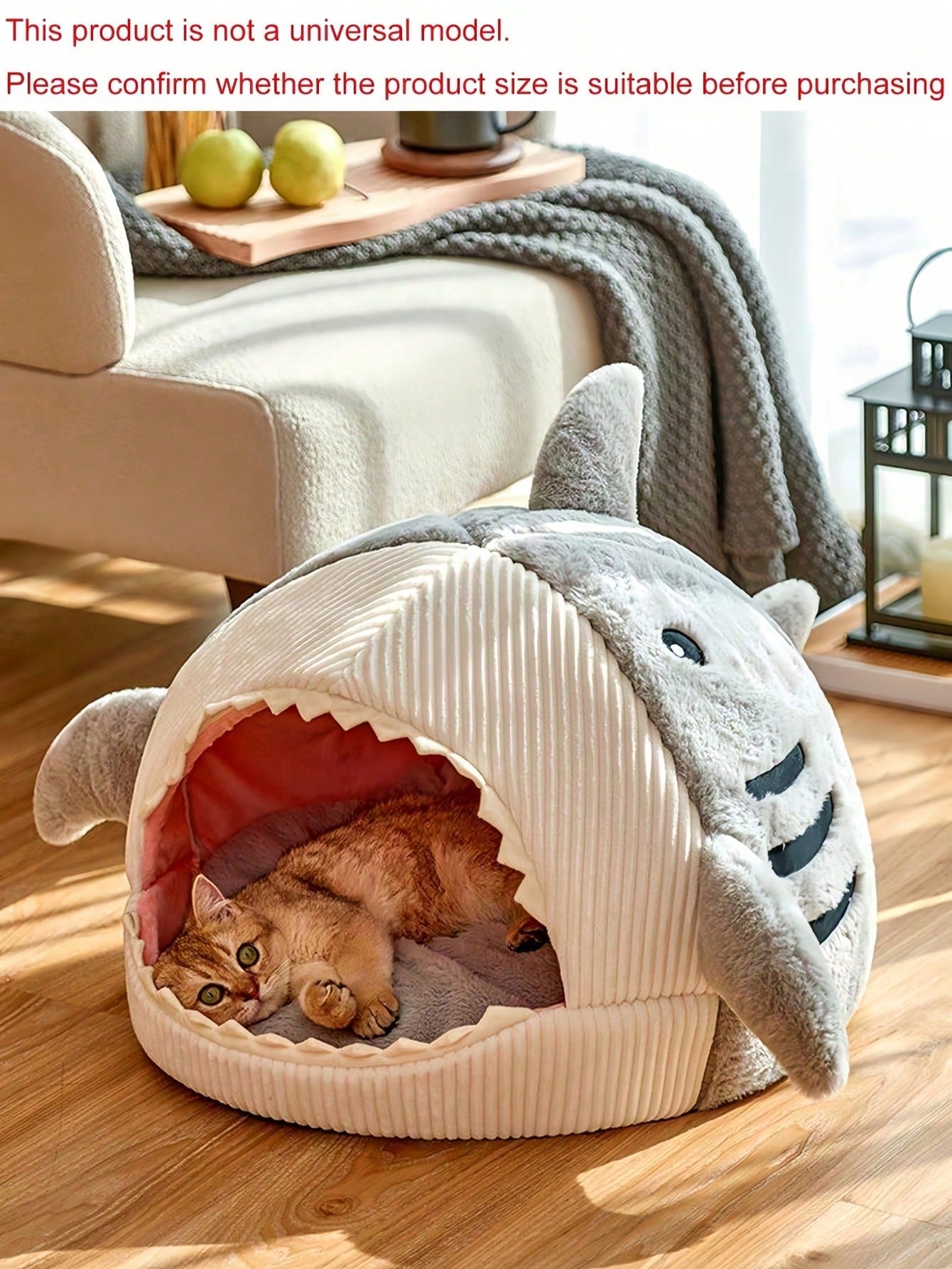Cozy Cat Cave Bed | Soft Indoor Pet House for Cats & Small Dogs
