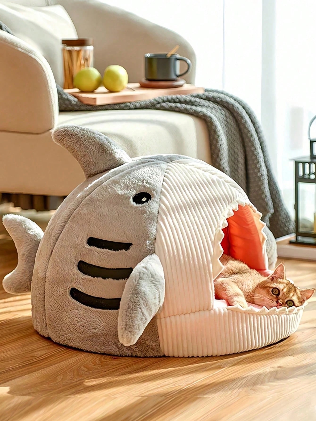 Cozy Cat Cave Bed | Soft Indoor Pet House for Cats & Small Dogs