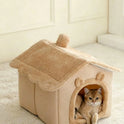 Large Cozy Cat Bed | All-Season Pet Bed for Cats & Small Dogs