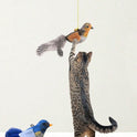 Interactive Hanging Bird Cat Toy | Chirping Sound & Flapping Wings