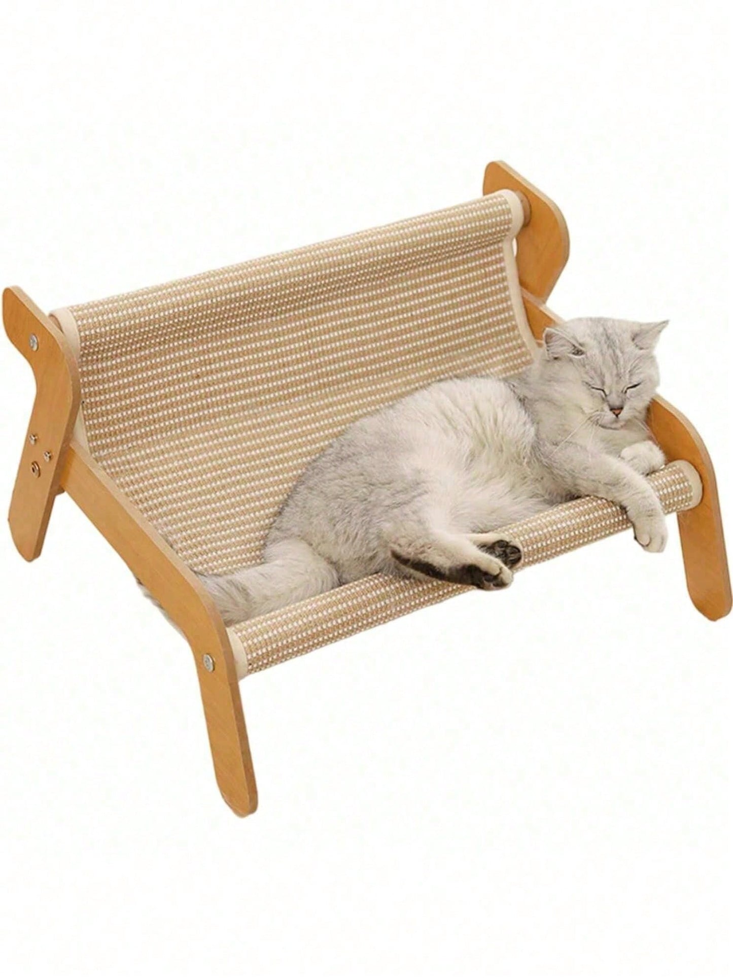 2-in-1 Cat Tree Hammock & Scratching Post – Durable Cat Furniture