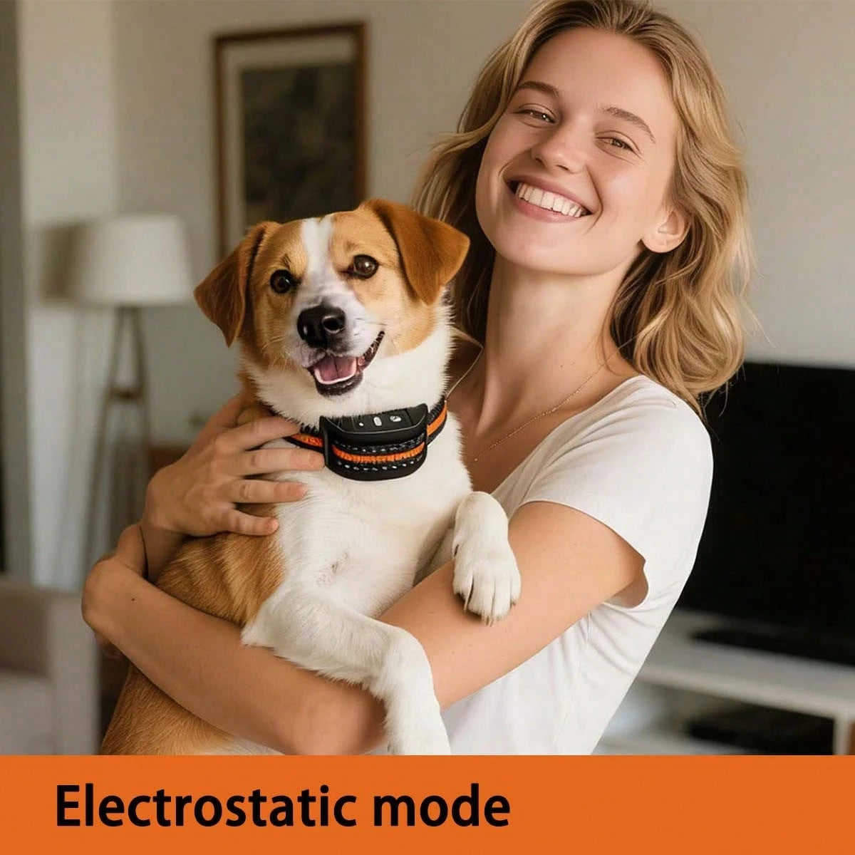 Automatic Rechargeable Bark Collar for Dogs | Waterproof Anti-Bark Training Collar