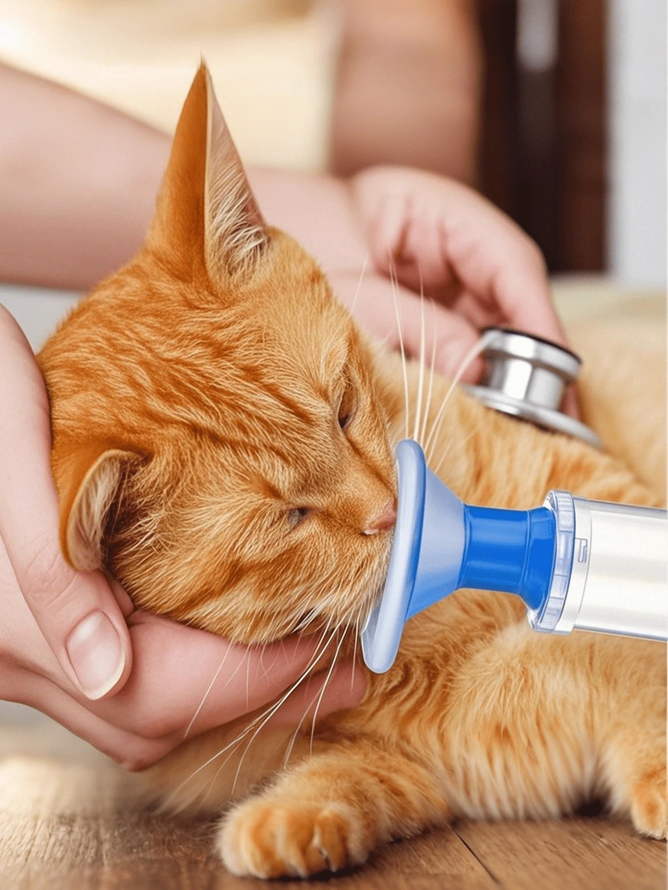 Portable Pet Aerosol Inhaler for Cats & Dogs | Respiratory Care Nebulizer Mask
