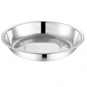 Stainless Steel Bowl | Wide & Shallow Pet Food & Water Dish