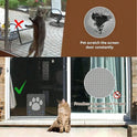 4-Way Lock Cat Door – Weatherproof Pet Flap for Windows & Thin Doors