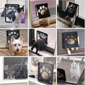 4-Way Lock Cat Door – Weatherproof Pet Flap for Windows & Thin Doors