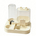 2-in-1 Cat Feeder & Water Dispenser | Automatic Pet Feeding Station