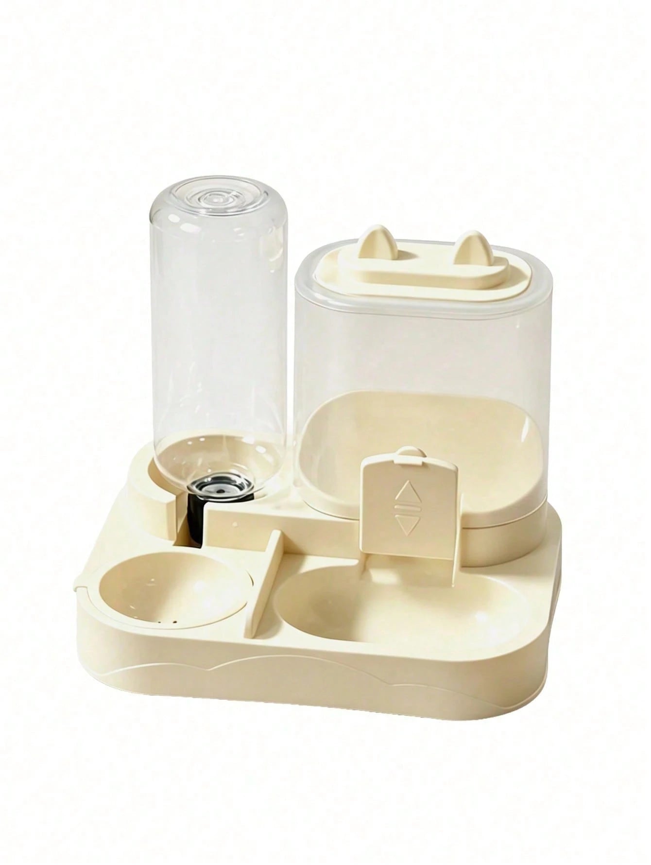 2-in-1 Cat Feeder & Water Dispenser | Automatic Pet Feeding Station